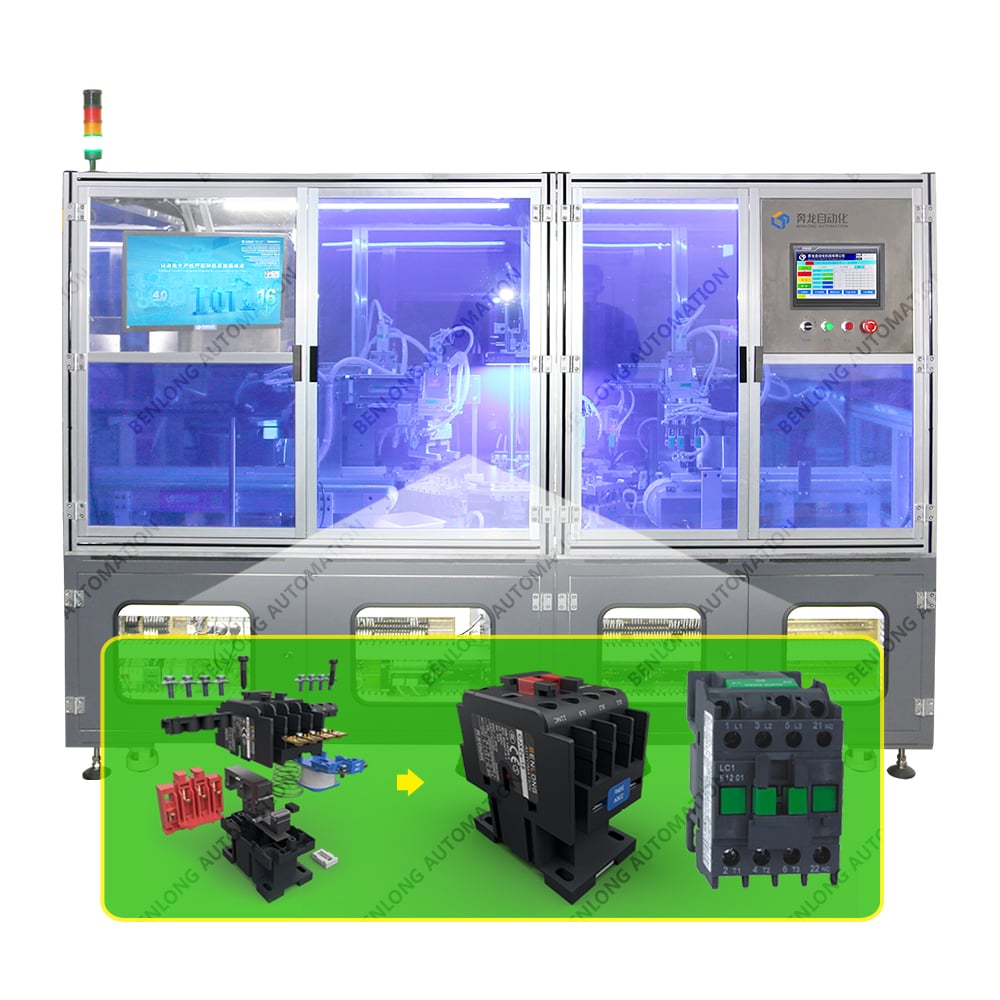 AC contactor automatic contact insertion machine