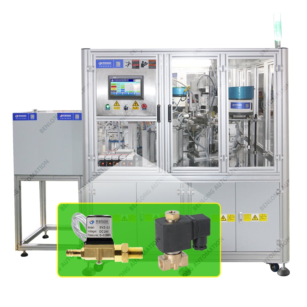 Solenoid valve core Automatic Assembly machine