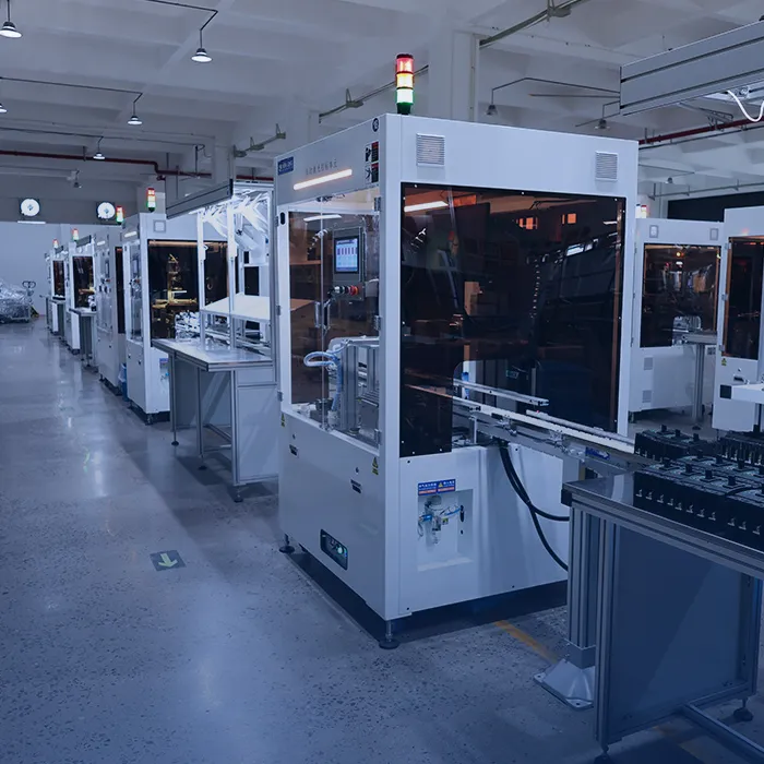 Testing line assembly workshop