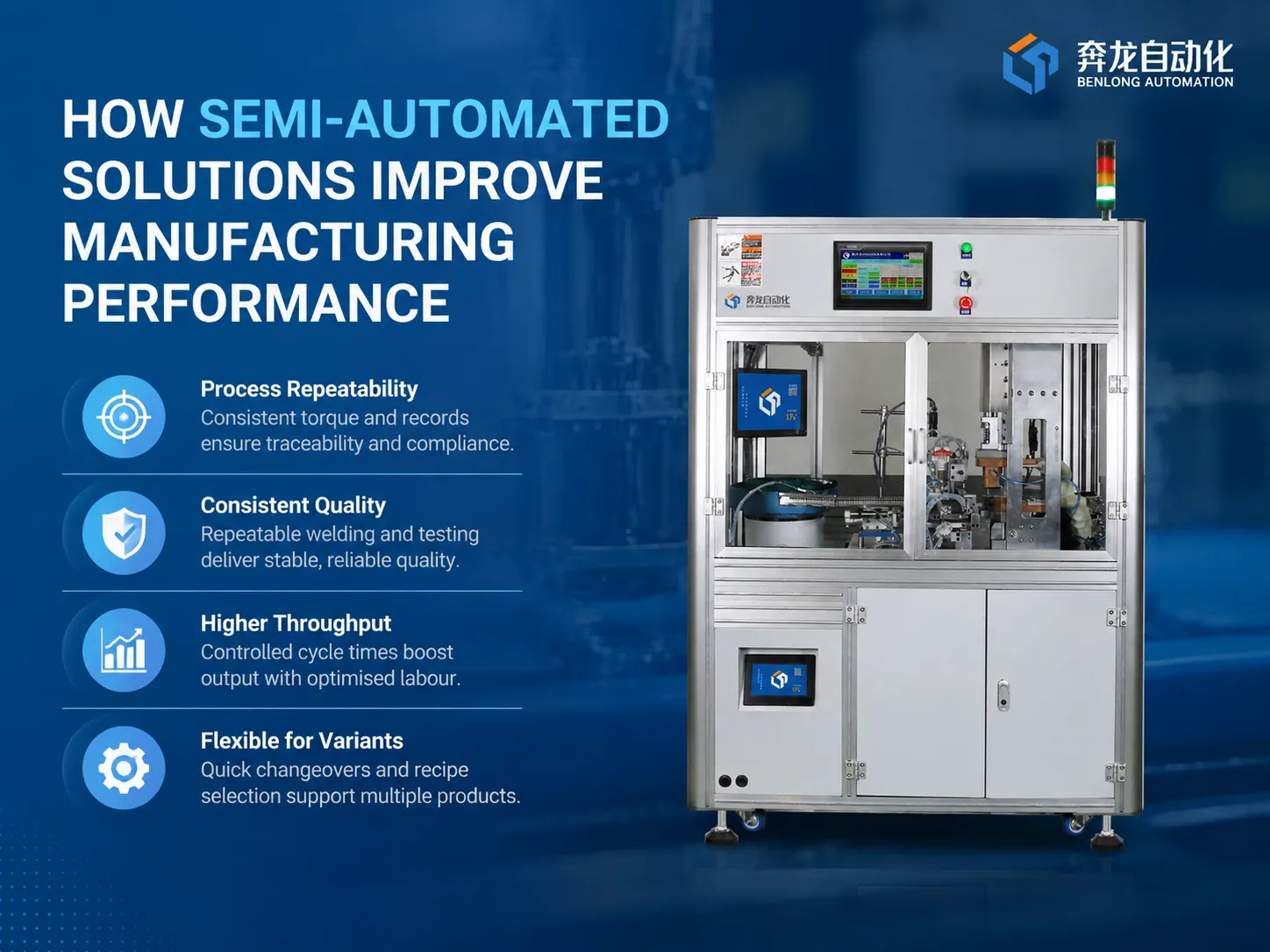 How Semi‑Automated Solutions Improve Manufacturing Performance