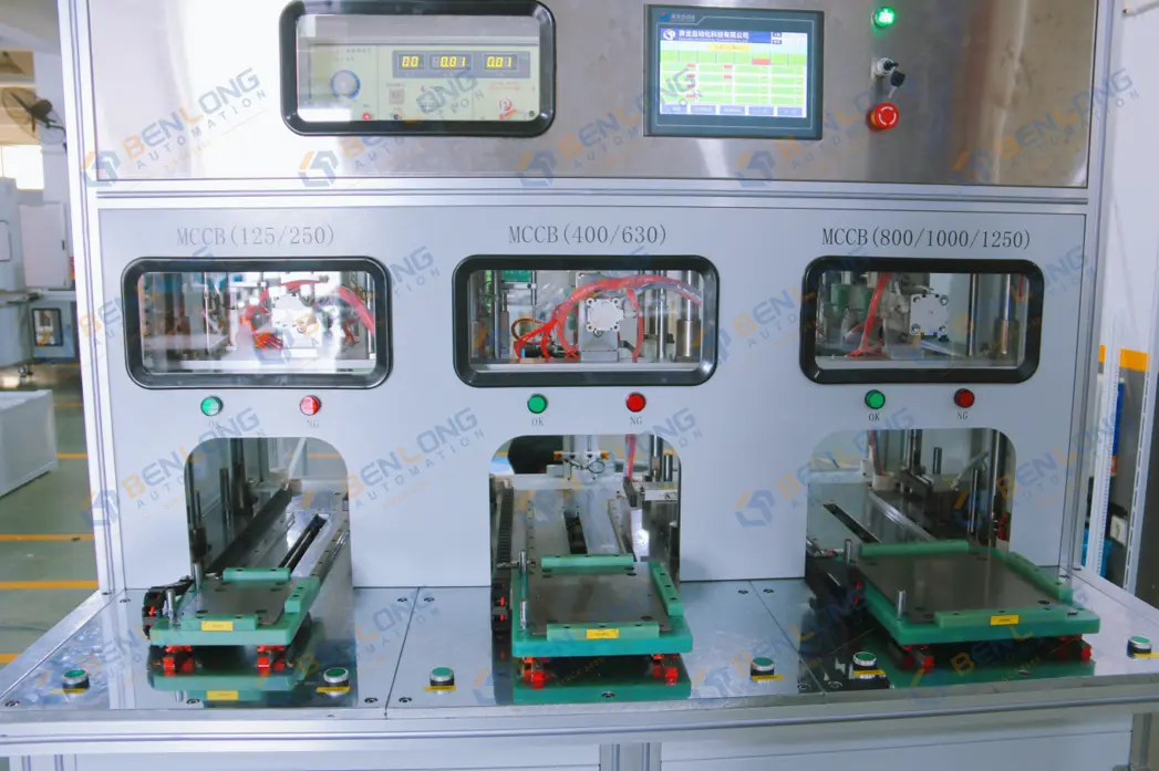 MCCB semi automatic high voltage test bench