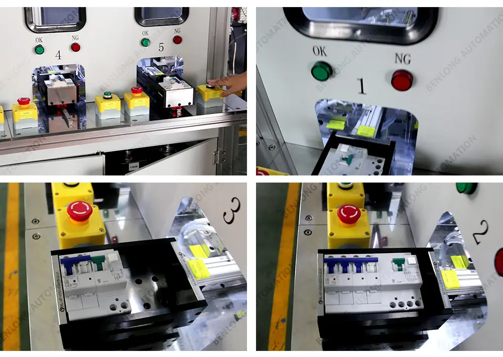 RCBO semi automatic comprehensive test bench