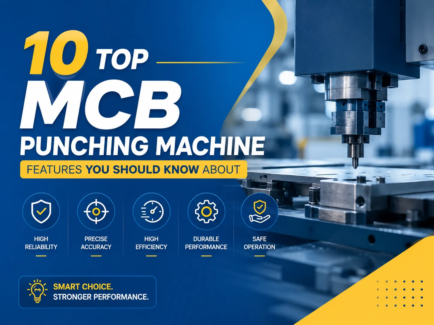 Top 10 Mcb Punching Machine Features You Should Know About