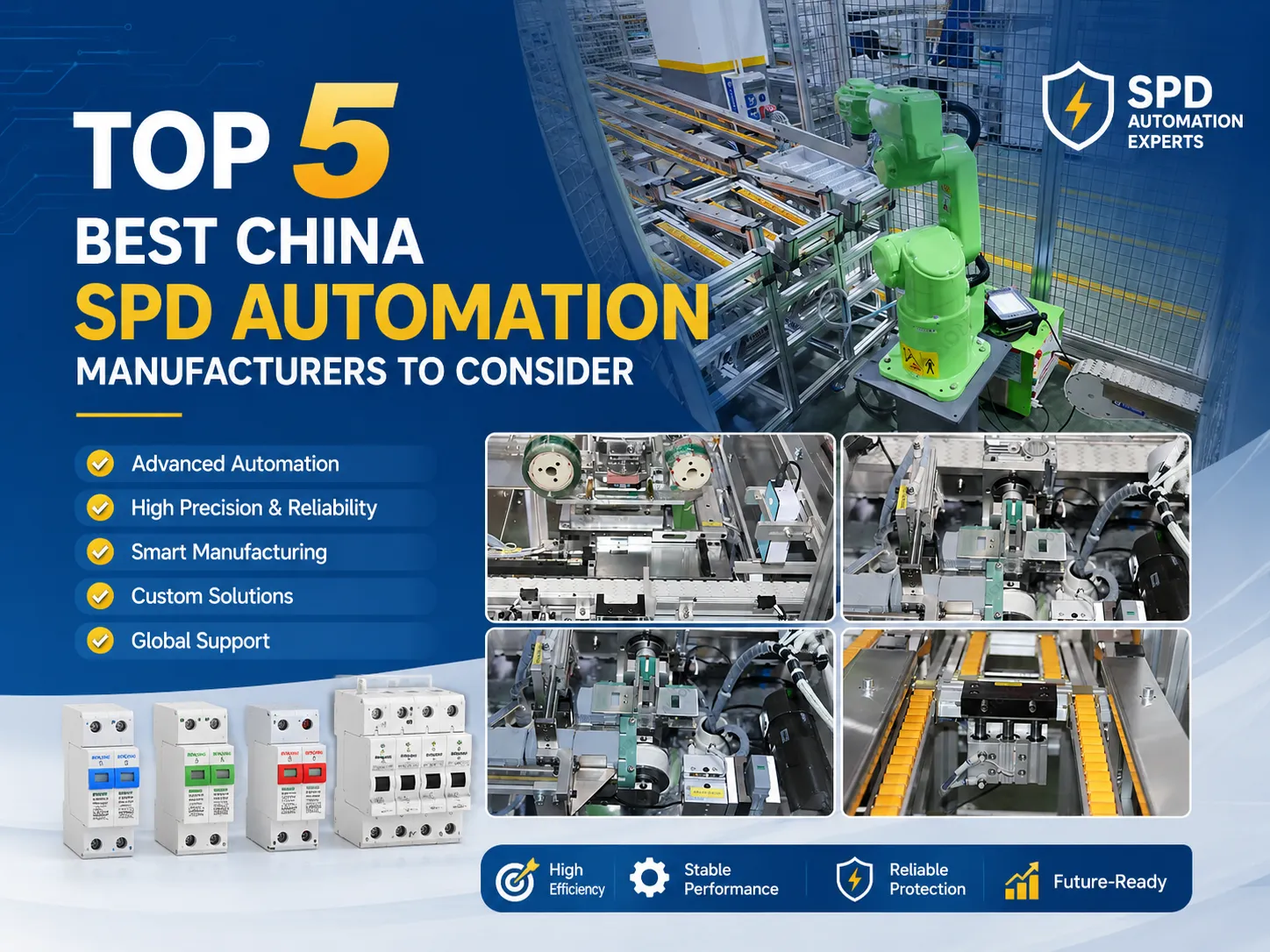 Top 5 Best China SPD Automation Manufacturers to Consider?