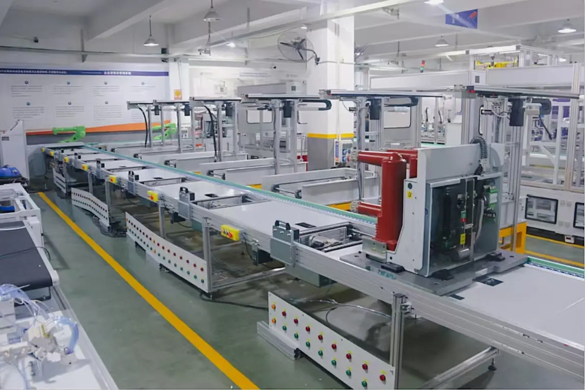 VCB automatic production line delivery
