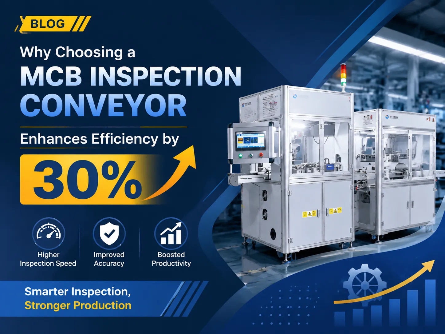 Why Choosing a MCB Inspection Conveyor Enhances Efficiency by 30% in Production Line