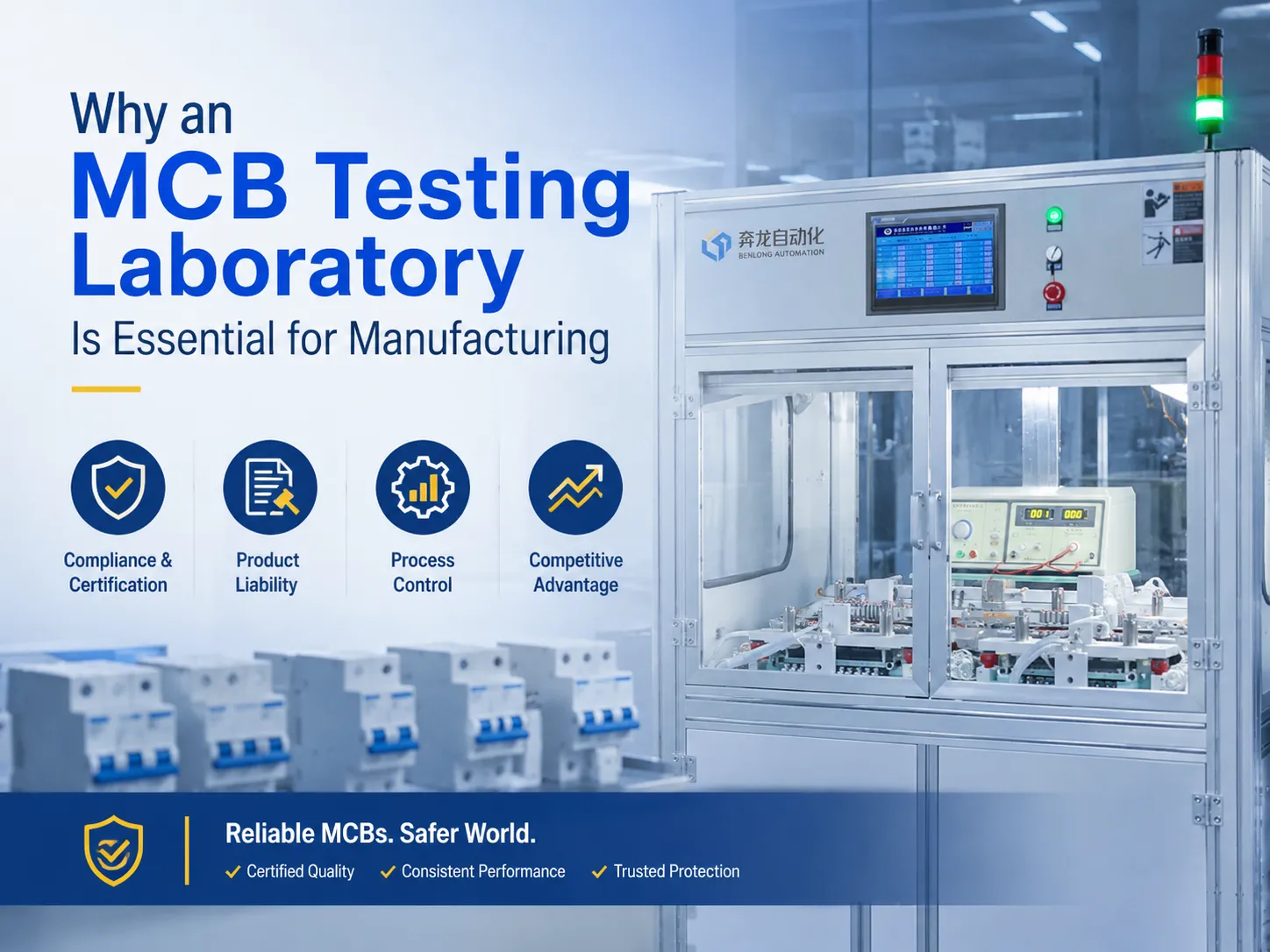 Why an MCB Testing Laboratory Is Essential for Manufacturing