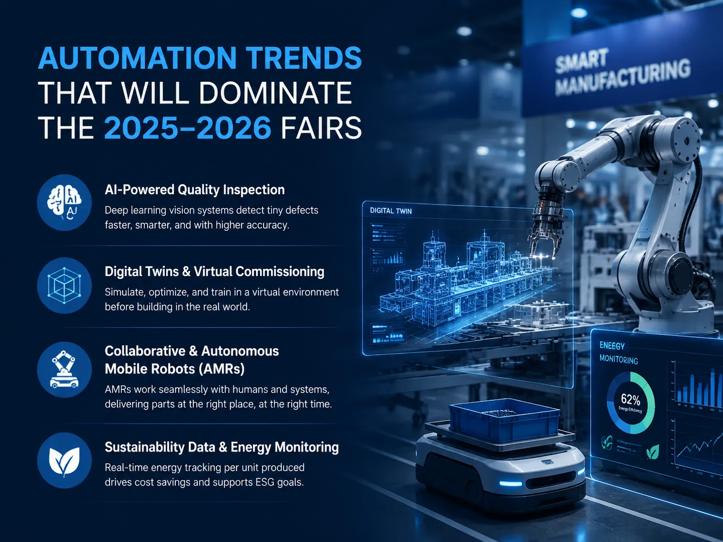 Automation Trends That Will Dominate the 2025–2026 Fairs