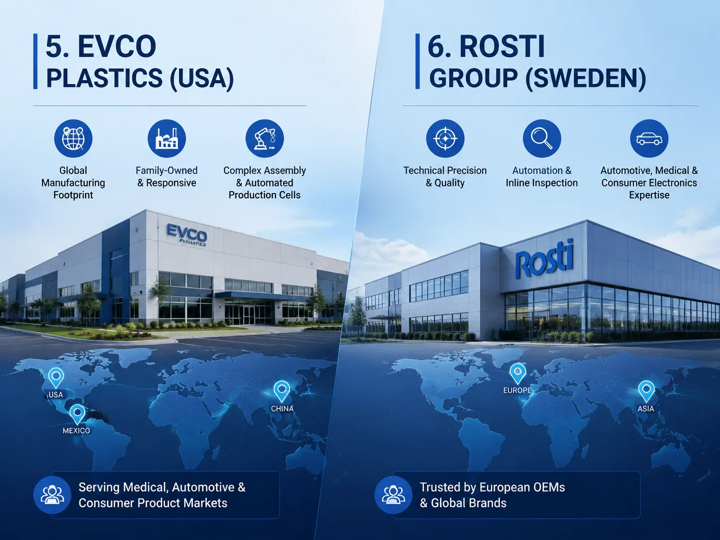 EVCO Plastics and rosti group