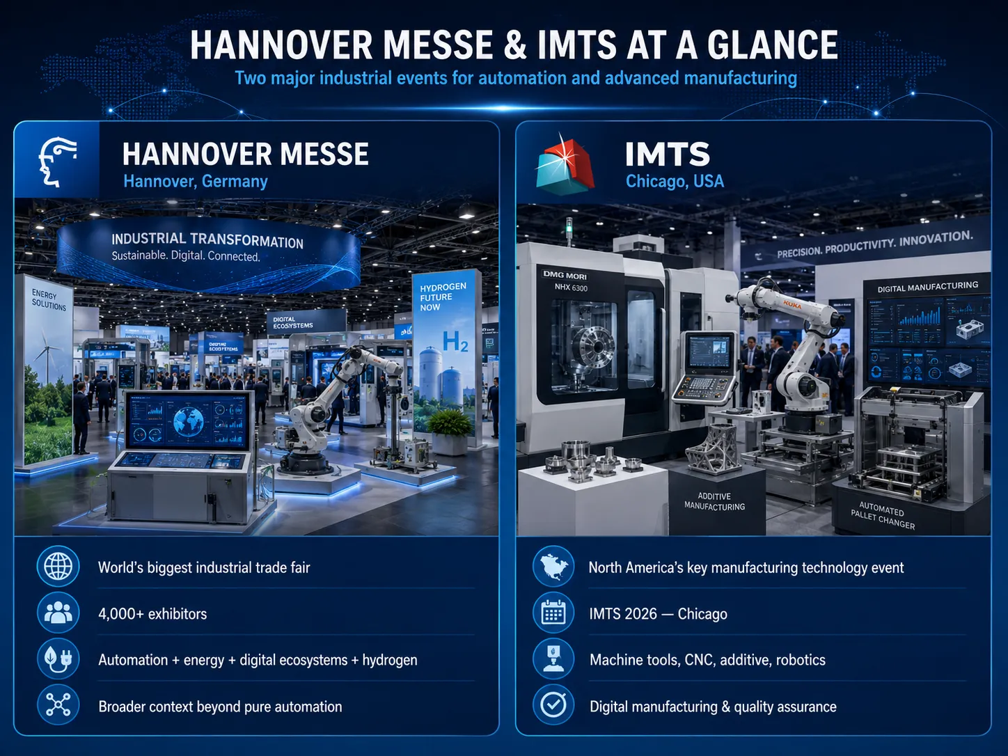 Hannover Messe and IMTS