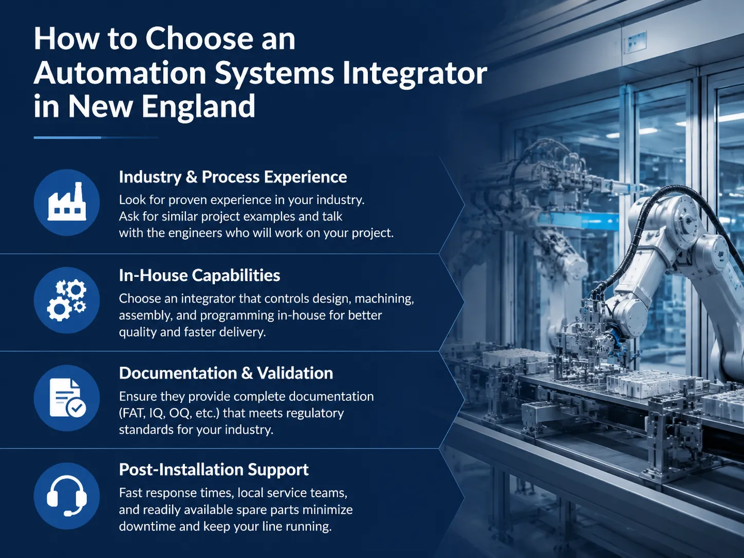 How to Choose an Automation Systems Integrator in New England