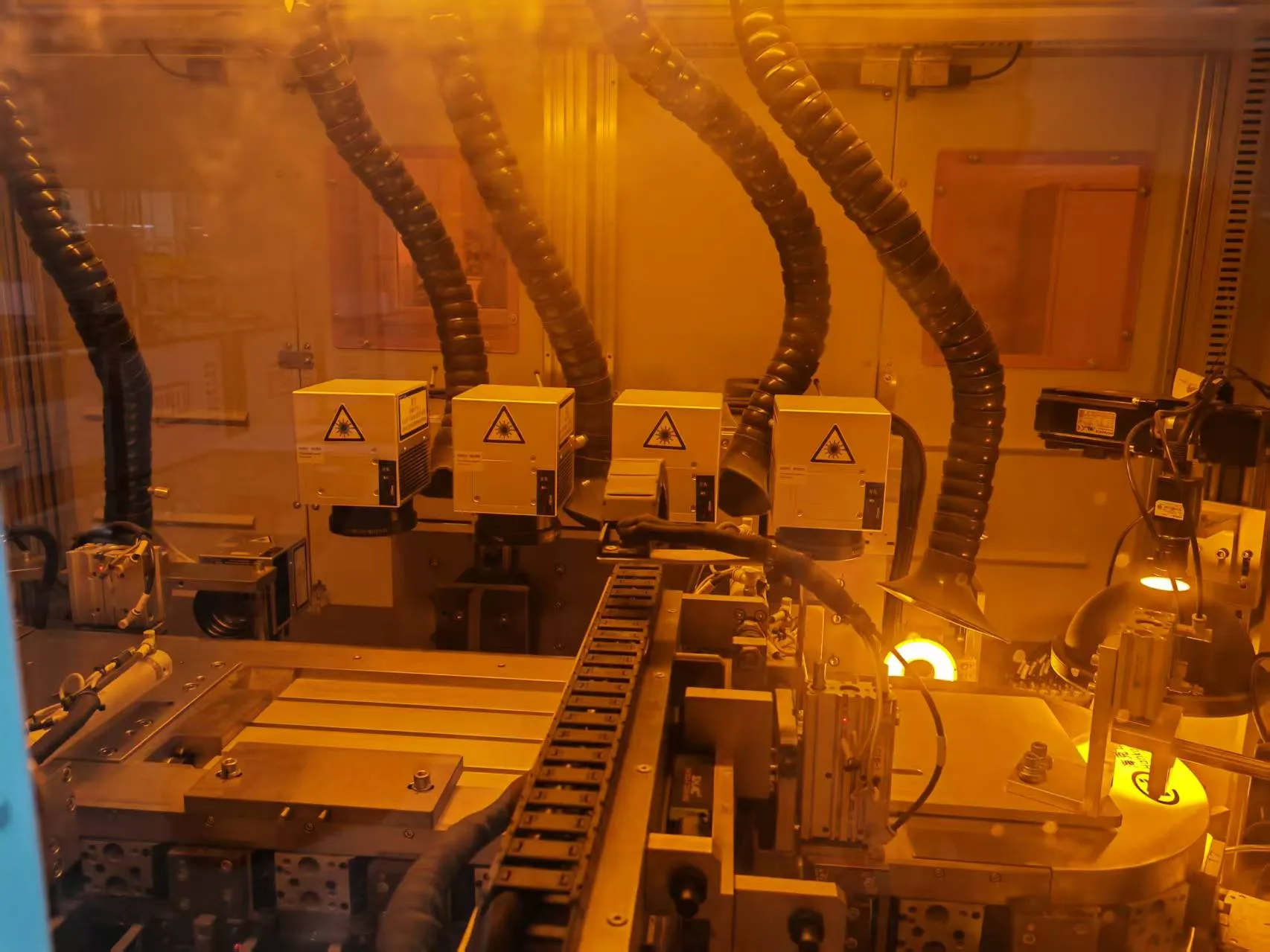 MCB Automatic Laser Marking and CCD Inspection Device
