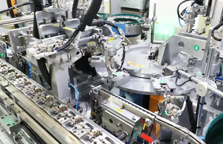 MCB thermal trip set automatic welding line