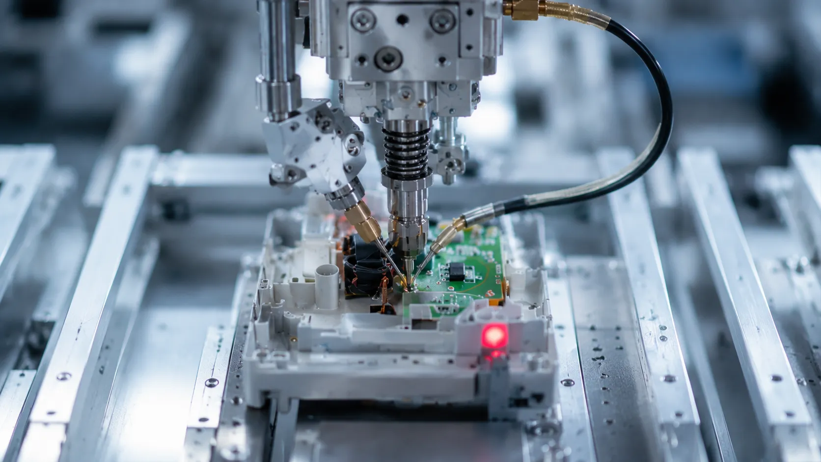 RCBO PCBA automatic soldering machine with parallel soldering lines