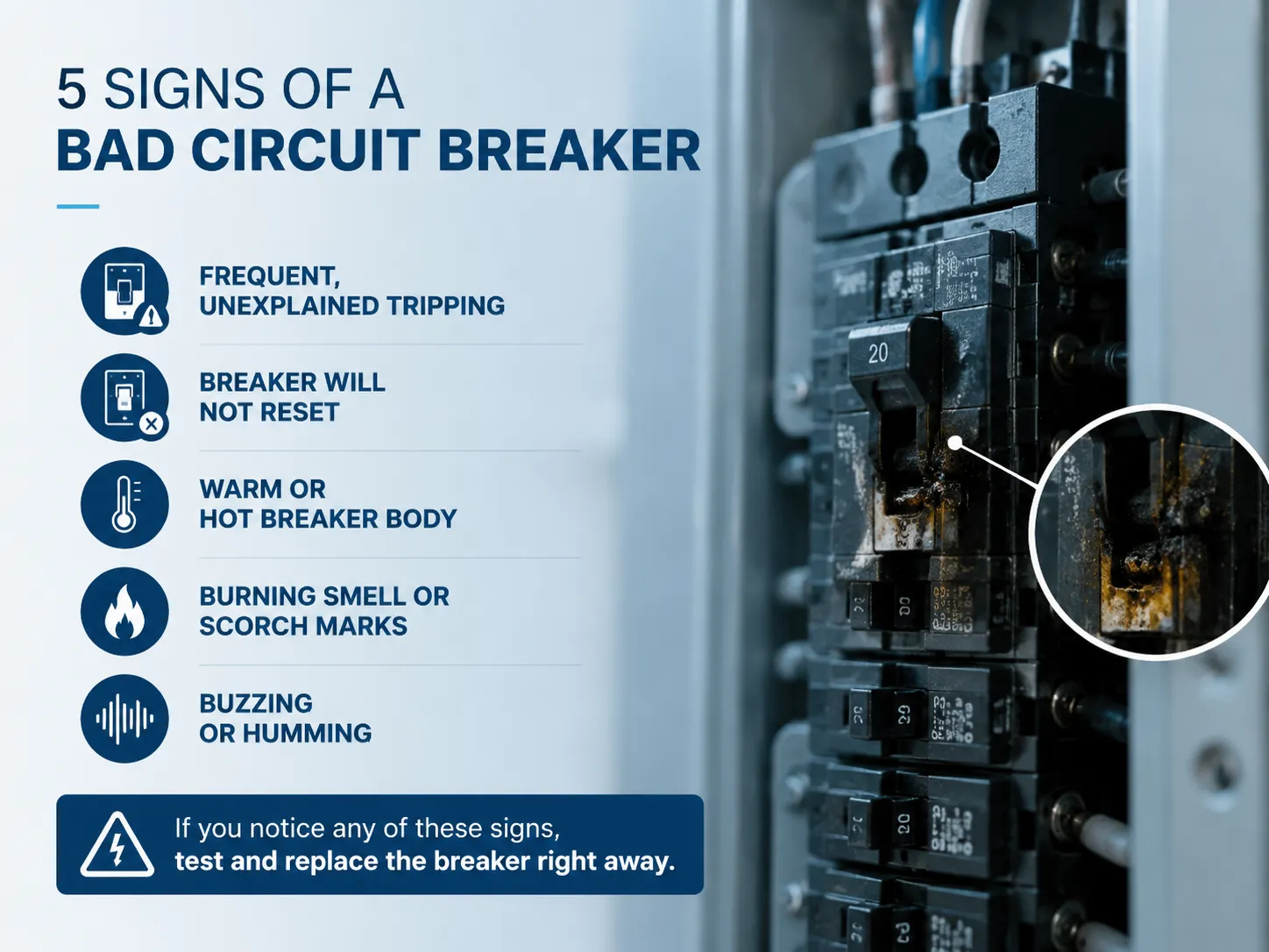 Recognising the Symptoms of a Bad Circuit Breaker