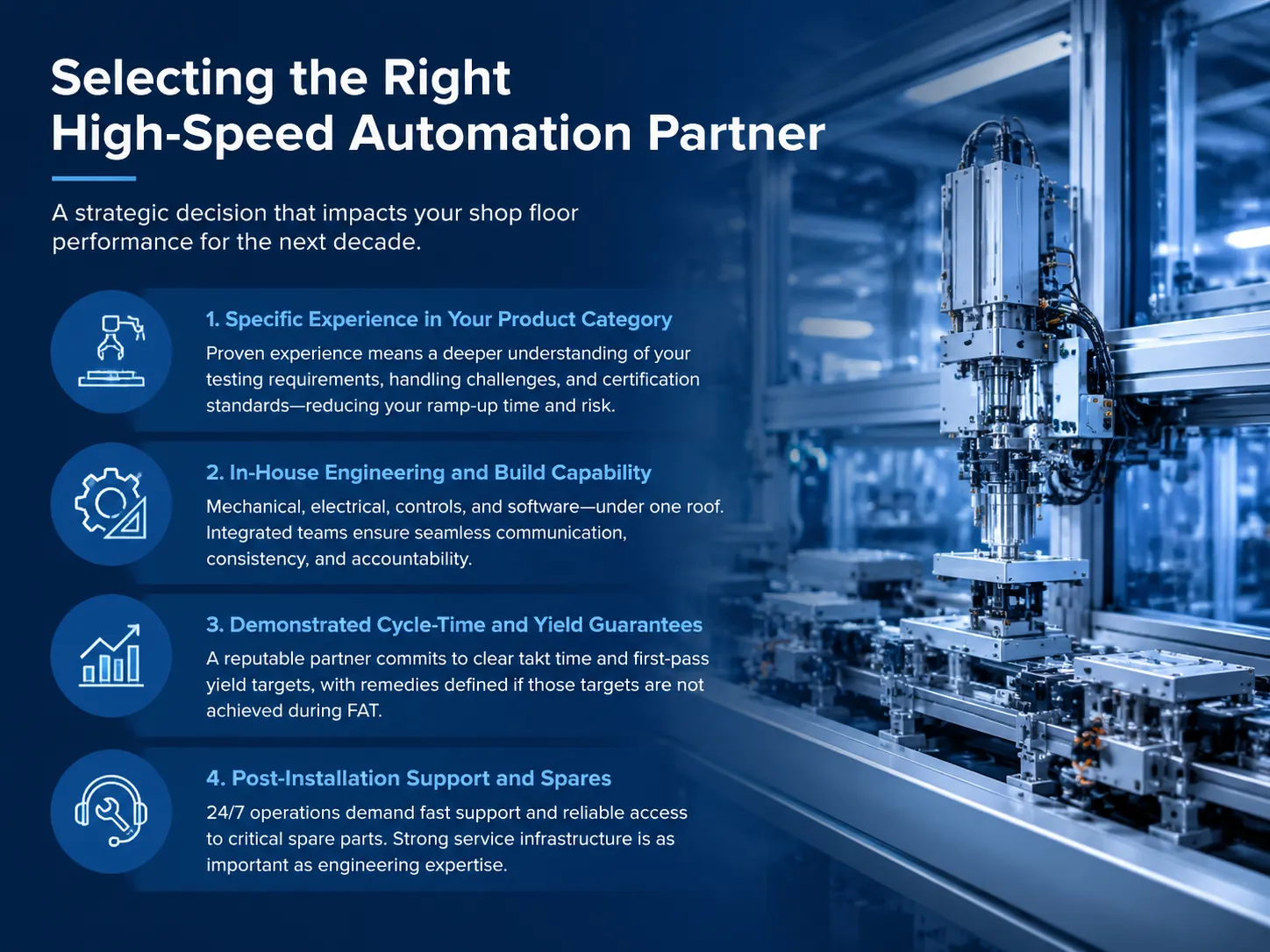 Selecting the Right High-Speed Automation Partner