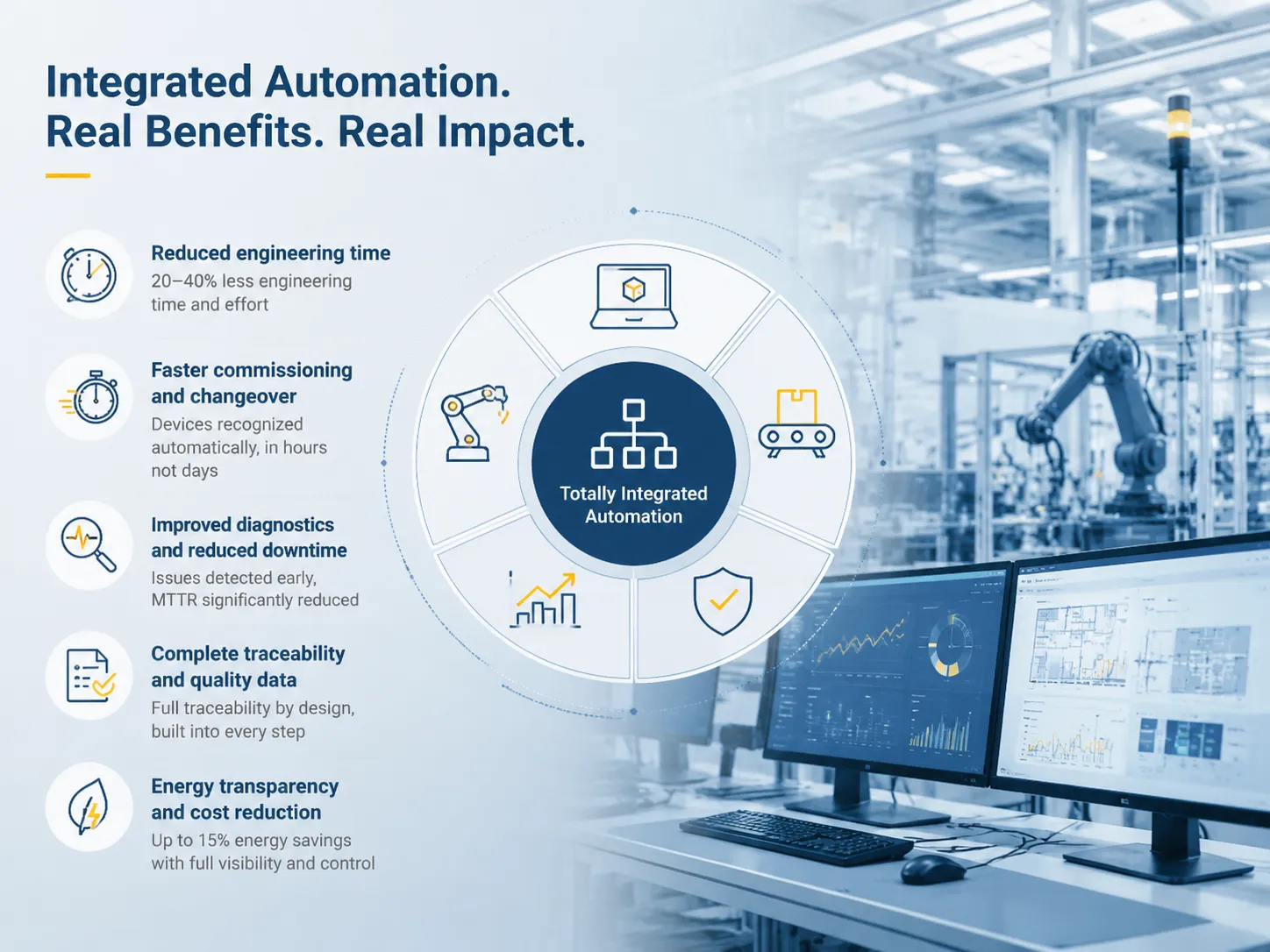 What Totally Integrated Automation Delivers to the Factory