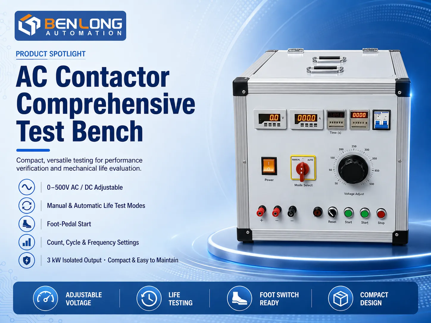 How to test AC Contactor easy:Simple, fast, and low-cost.