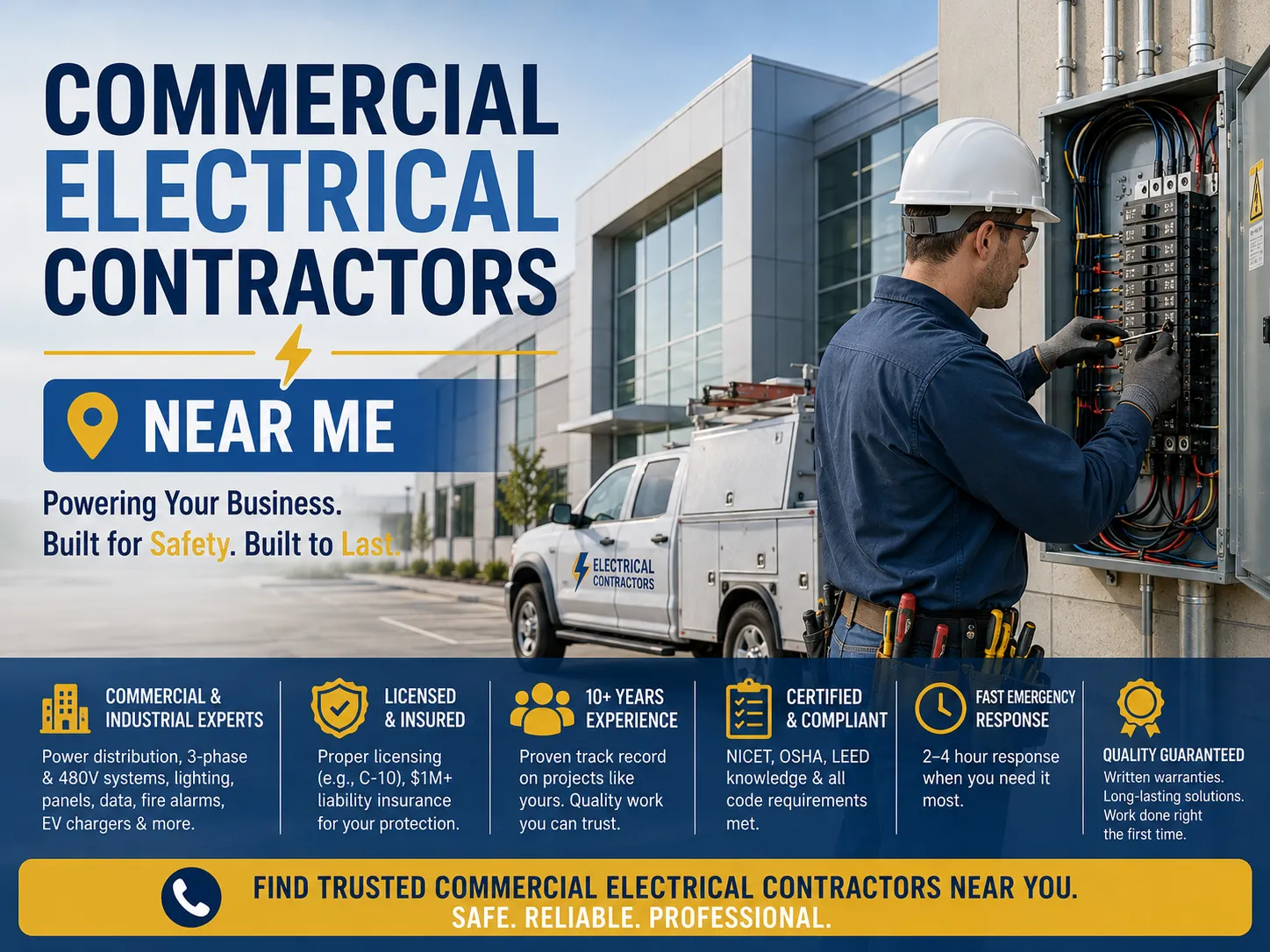 Commercial Electrical Contractors Near Me