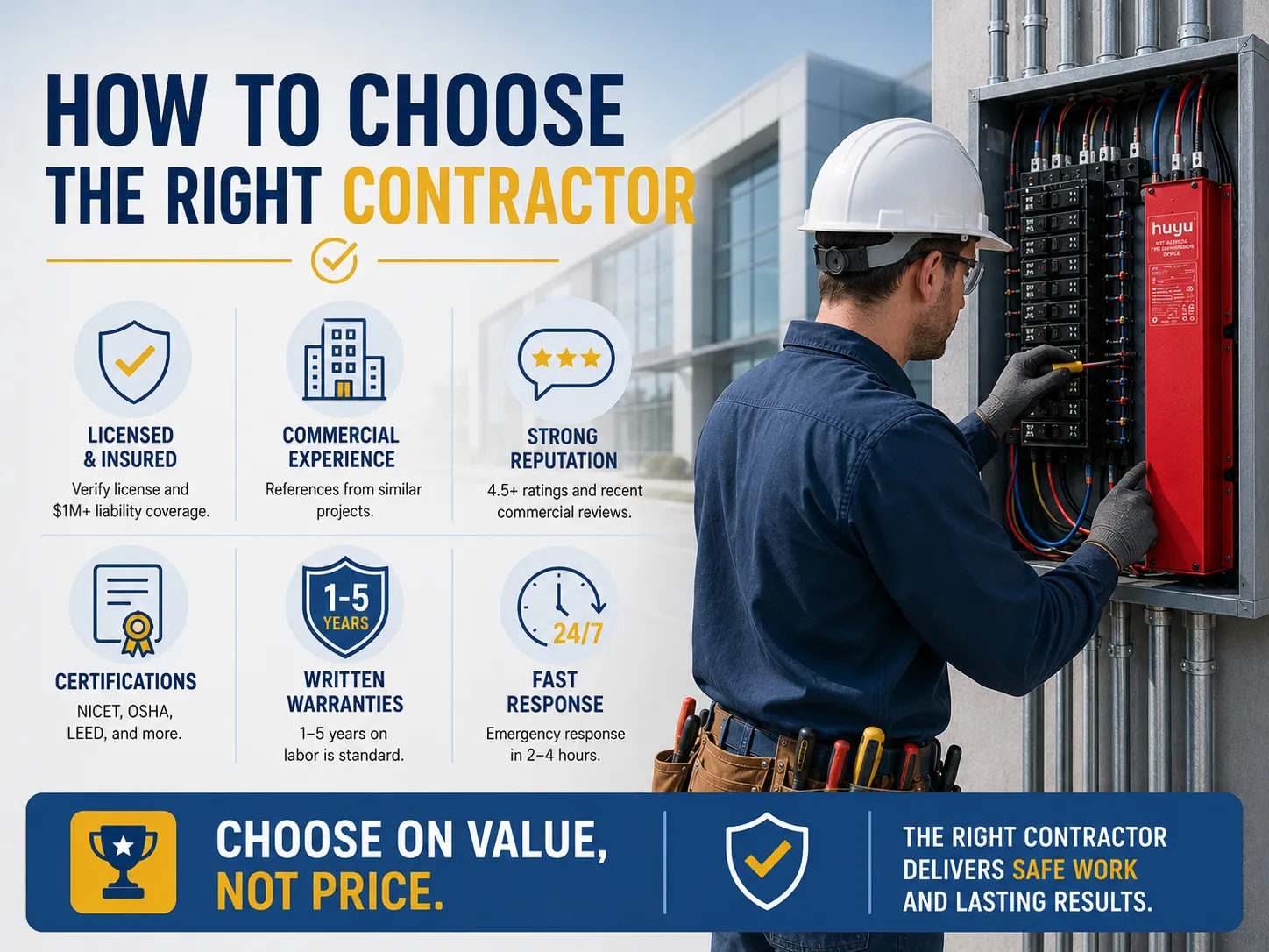 How to Choose the Right Contractor