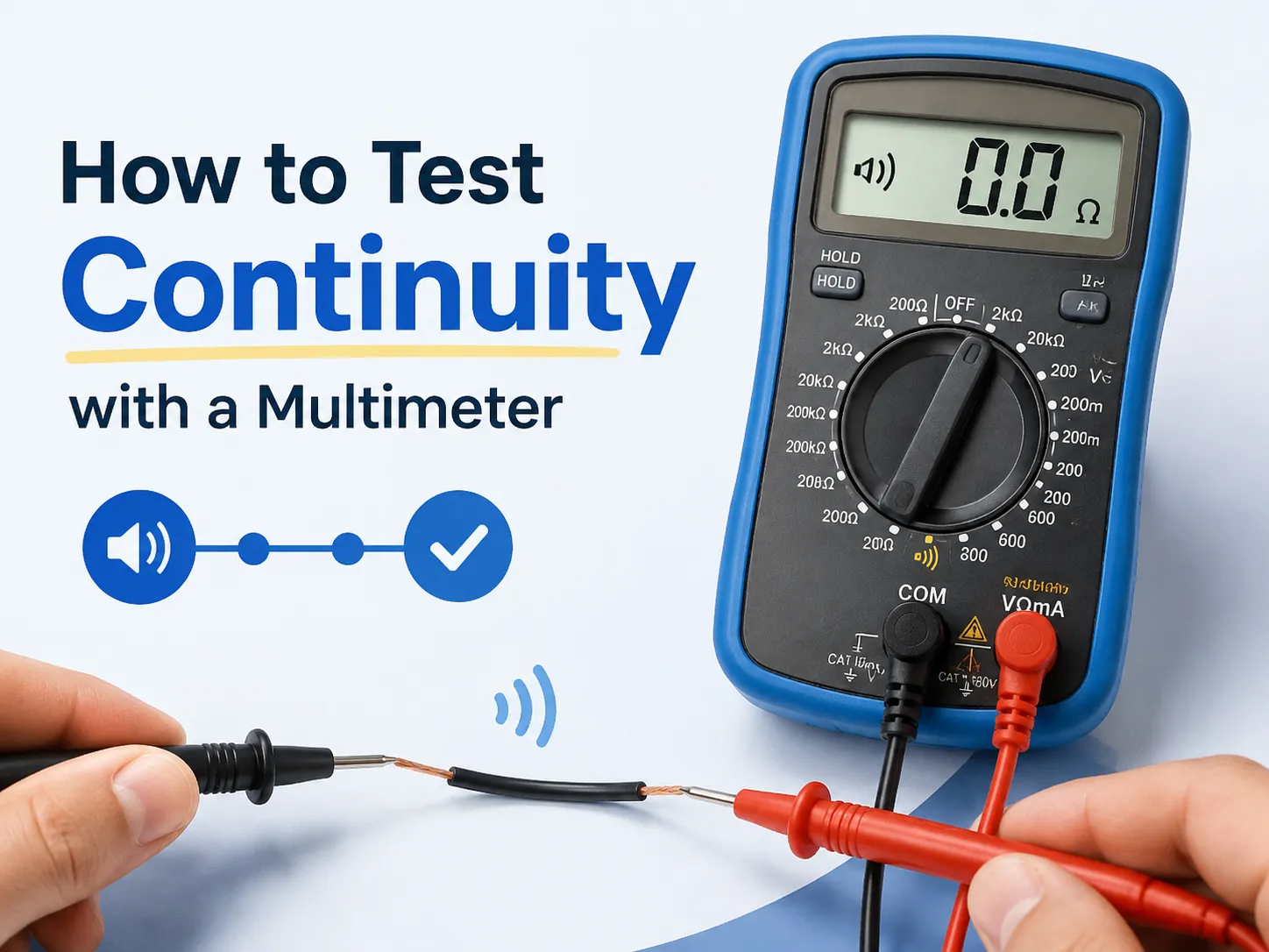 How to Test Continuity with a Multimeter