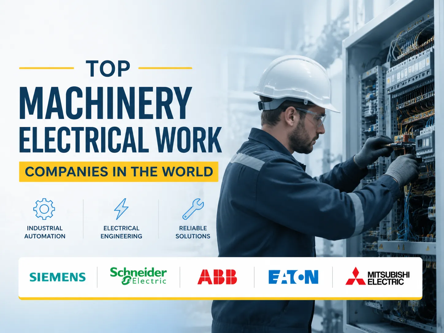 Top Machinery Electrical Work Companies in the World