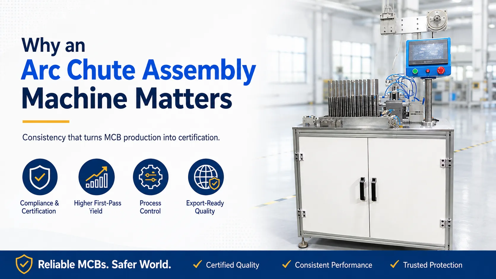 Semi Automated Assembly: Why India’s MCB Makers Choose It
