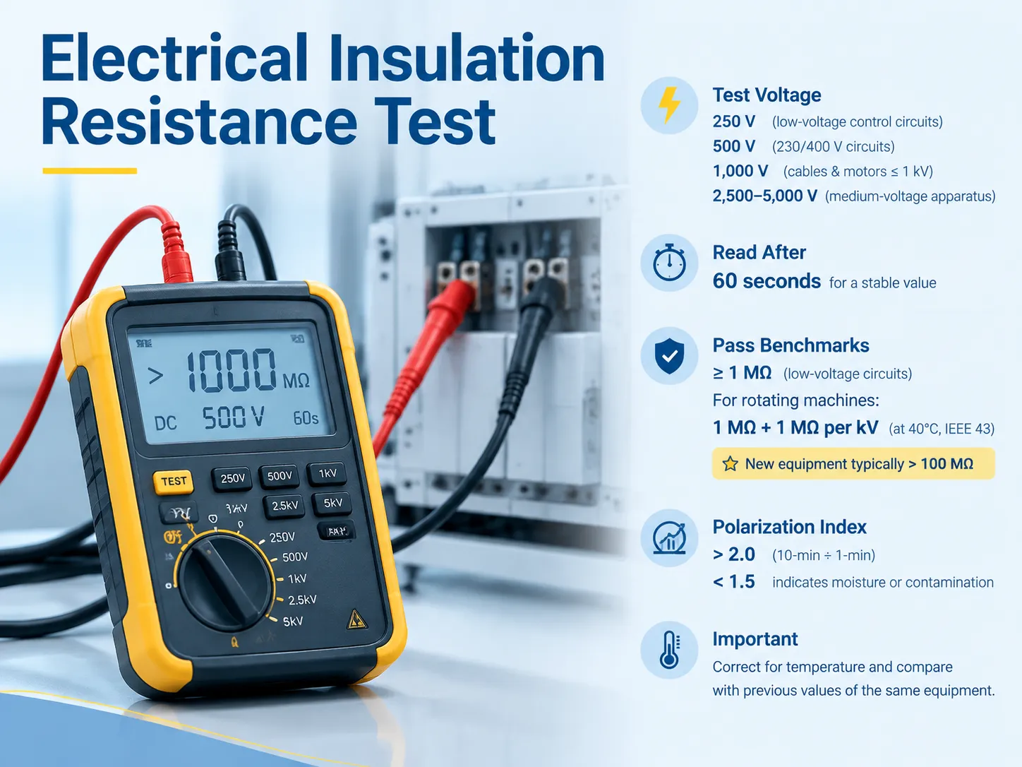 Electrical Insulation Resistance Test