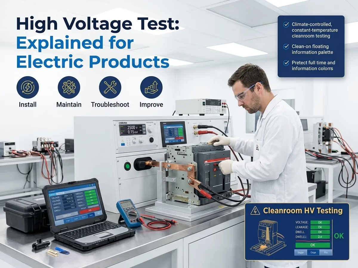High Voltage Test Explained for Electric Products