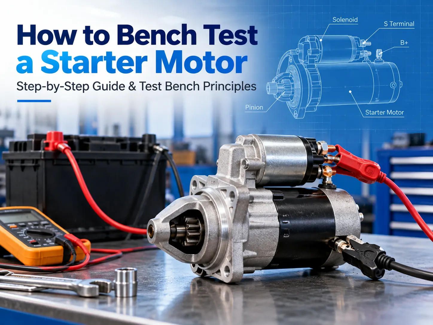 How to Bench Test a Starter Motor: Step-by-Step Guide & Test Bench Principles