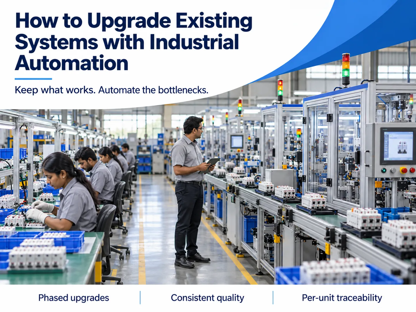How to Upgrade Existing Systems with Industrial Automation