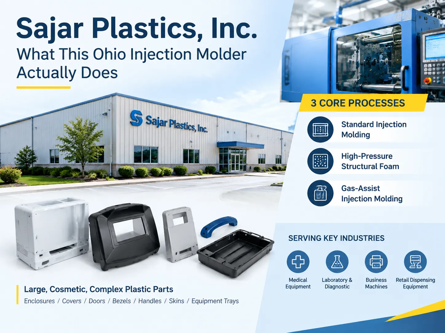 Sajar Plastics Inc: What This Ohio Injection Molder Actually Does