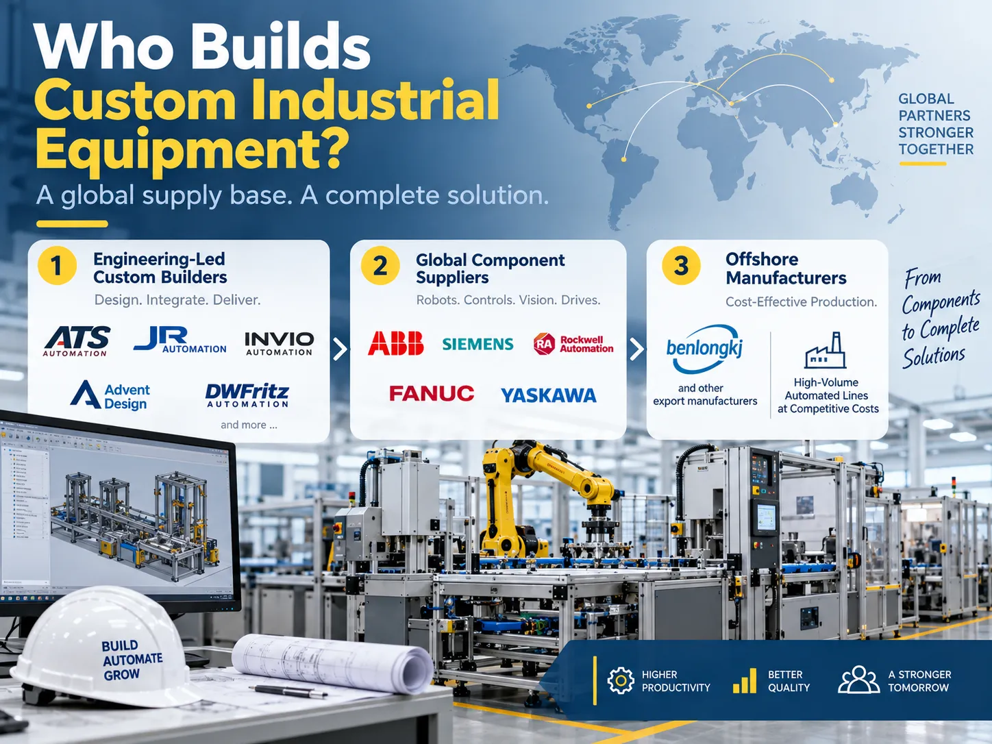 Who builds custom industrial equipment