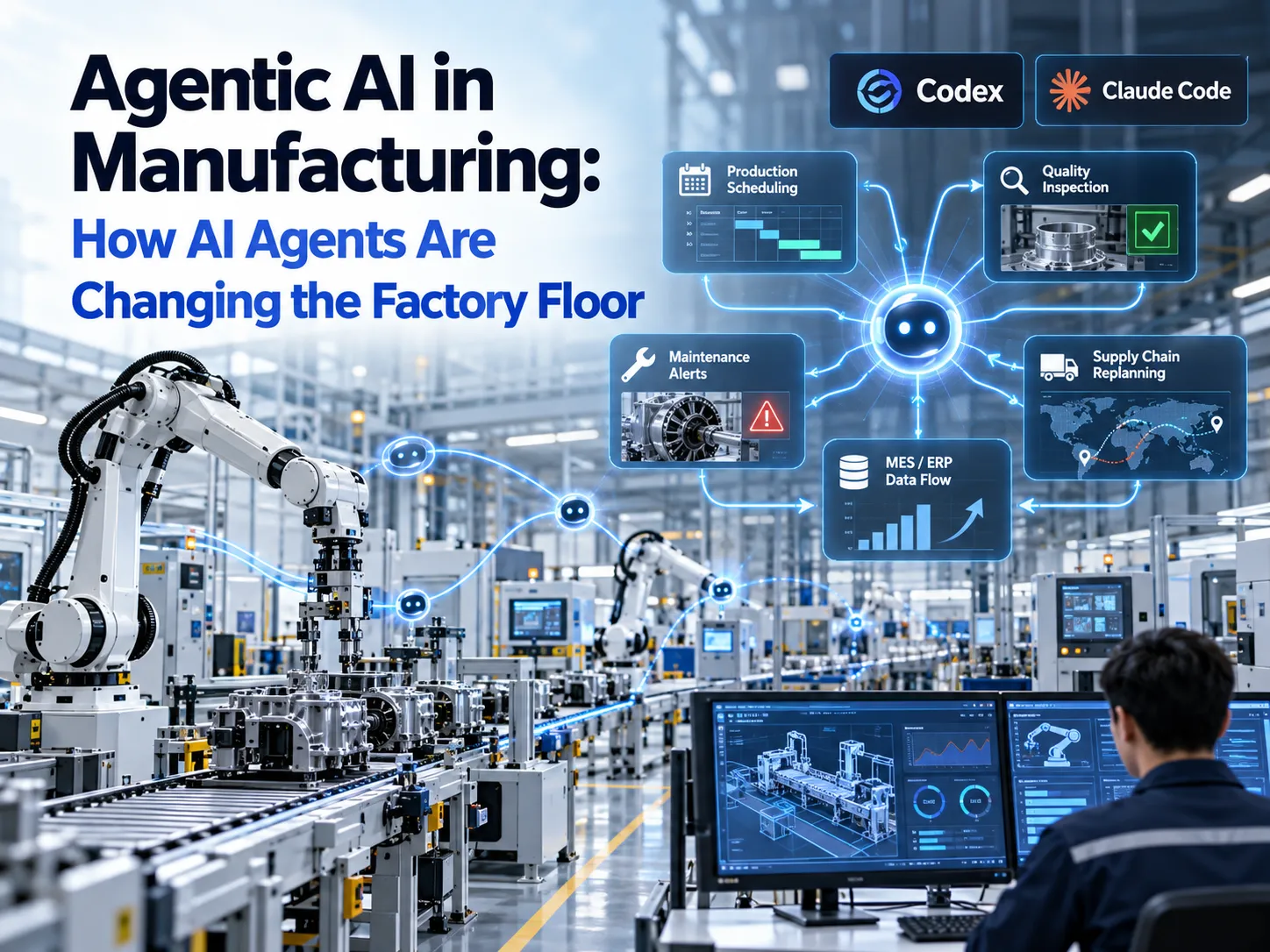 Agentic AI in Manufacturing: How AI Agents Are Changing the Factory Floor