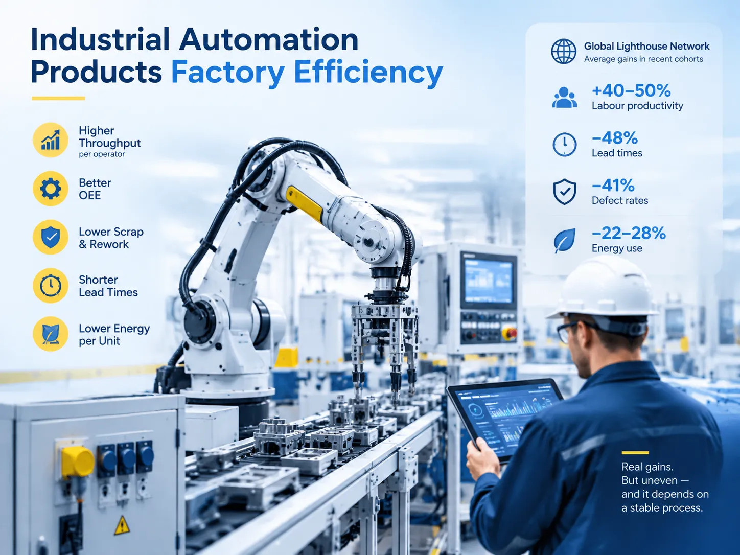 Industrial Automation Products Factory Efficiency