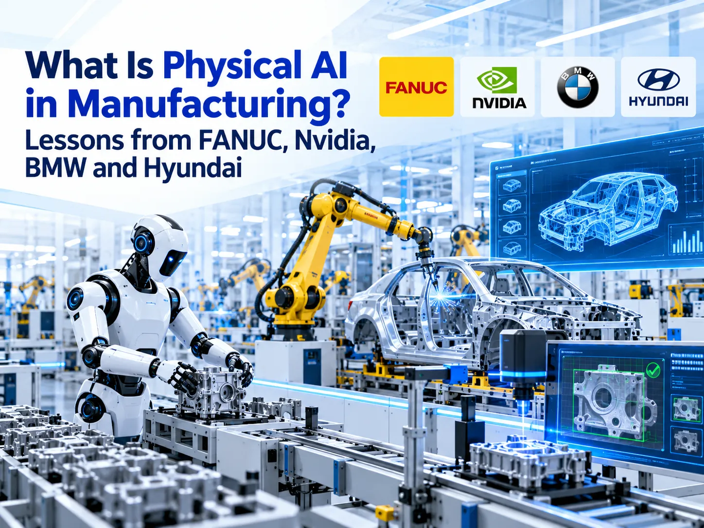 What Is Physical AI in Manufacturing? Lessons from FANUC, Nvidia, BMW and Hyundai