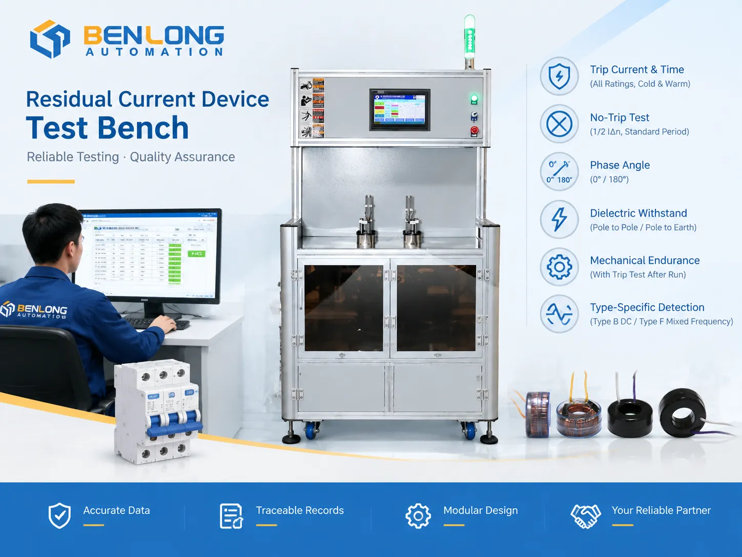 What a Production Bench Tests